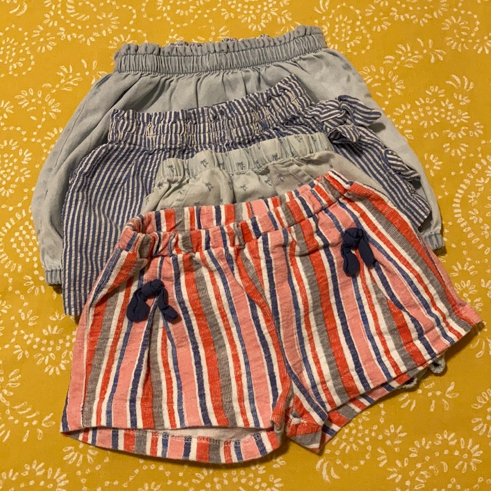 Zara Mini Set of 4 Shorts